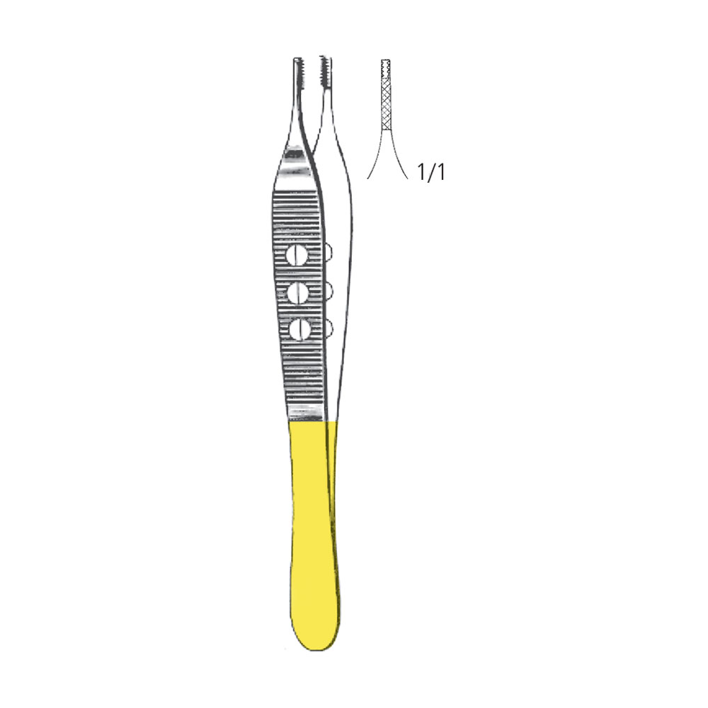 Adson-Brown Dressing And Tissue Forcep