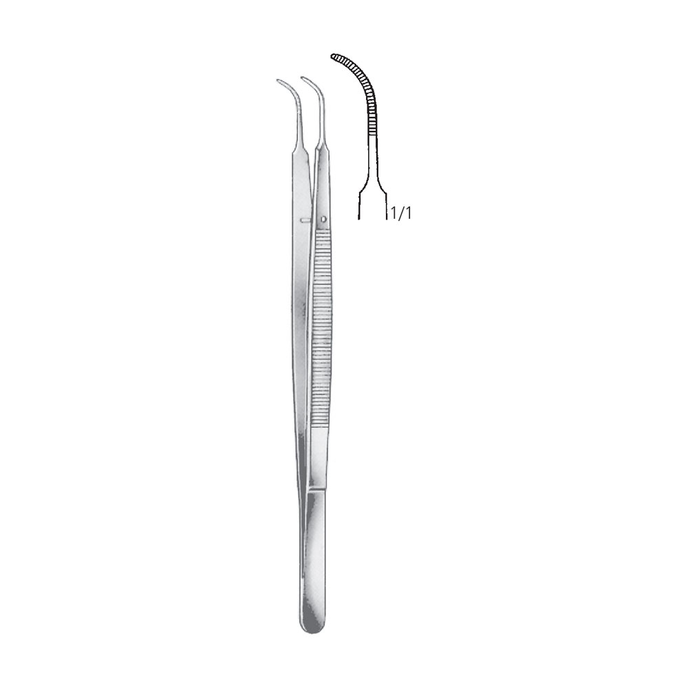Gerald Dressing And Tissue Forcep